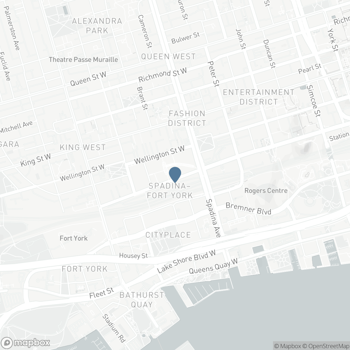 1408 - 470 FRONT STREET W, Toronto, Ontario M5V 0V6